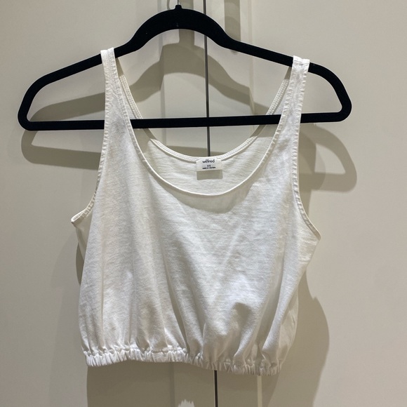 Aritzia wilfred white tank top - Picture 1 of 1